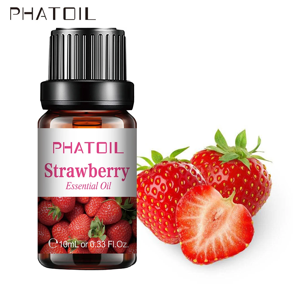 Phatoil 10ml Strawberry Eessential Oil Fruit Perfume Making Coconut