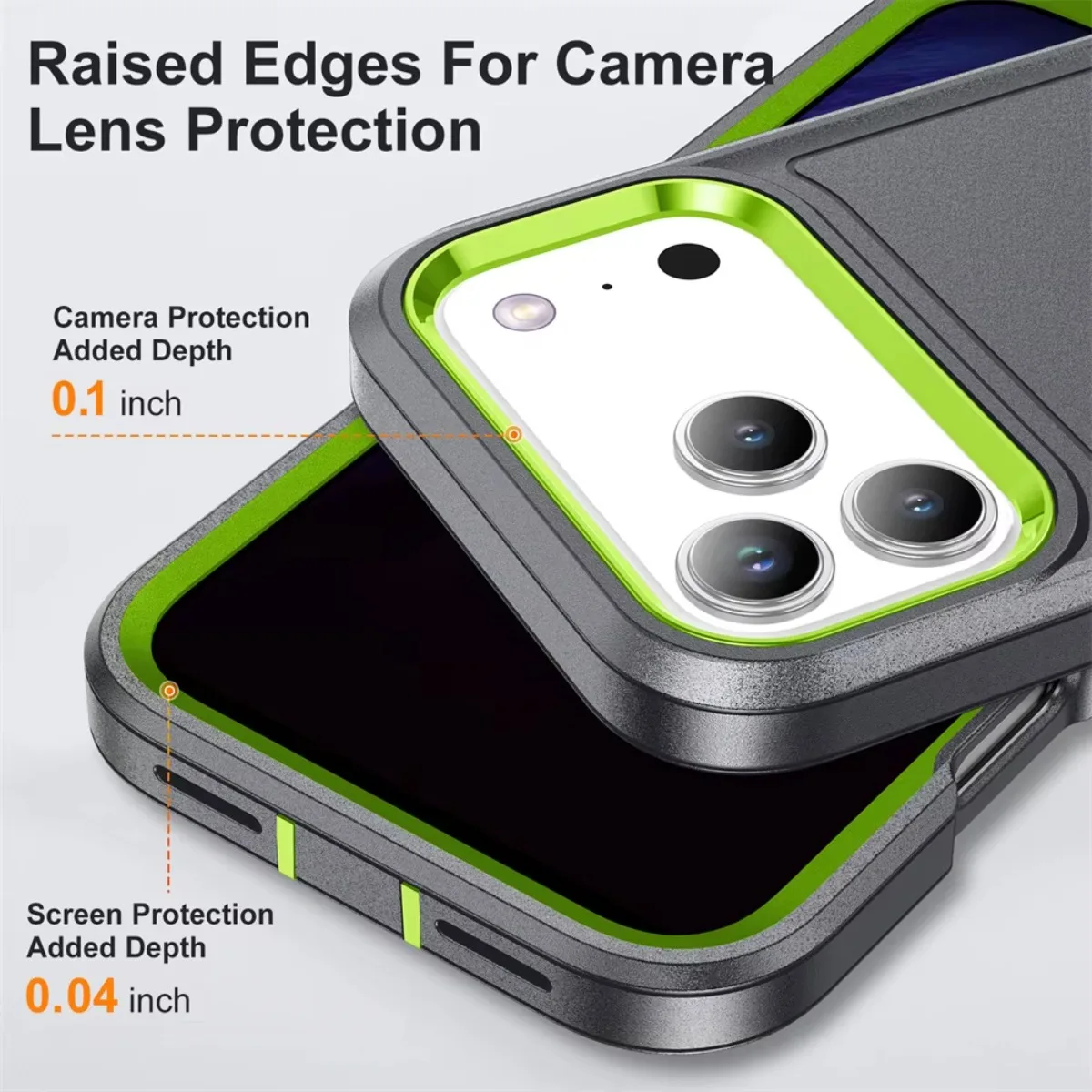 ShockProof Heavy Duty Stand Phone Case with Armor Protection and Kickstand Cover