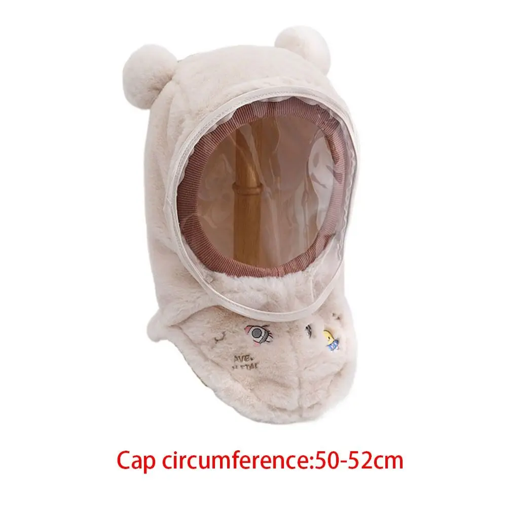 Fashion Ear Protection Thick Warm Cap Cotton Winter Warm Snow Hat Windproof Fur Windproof Hats Children
