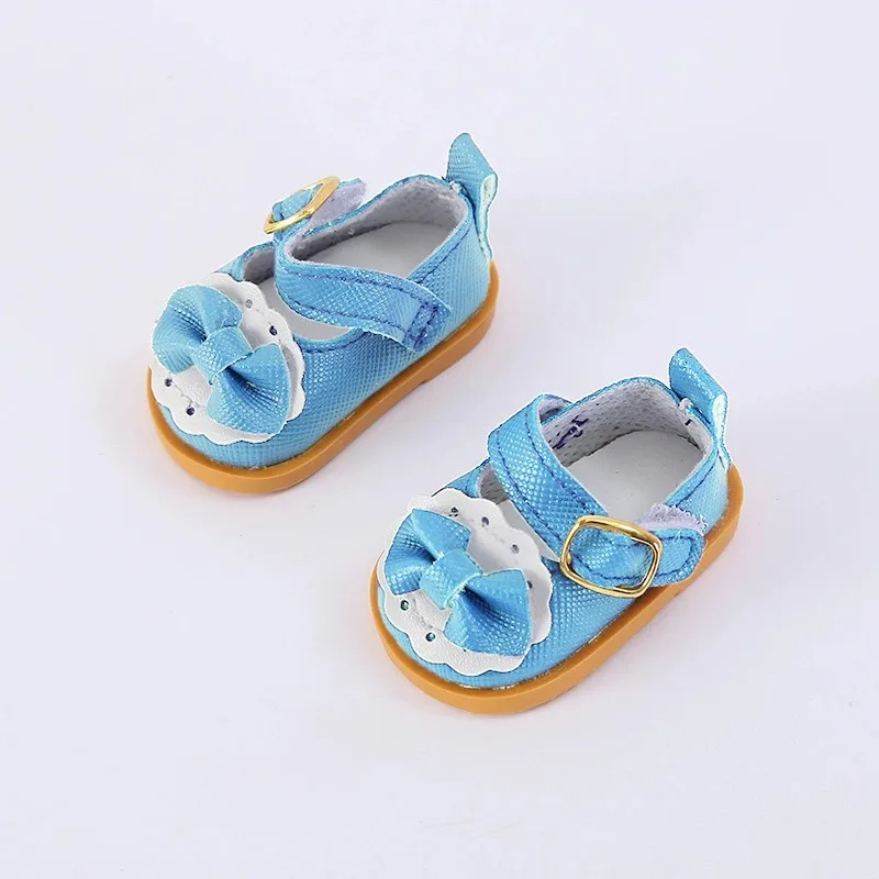 3.5cm Doll Canvas Shoes Leather Shoes For 15 17 cm For Labubu Doll Mini 1/6 BJD OB27 10cm Cotton Doll Clothing Outfit Accessory