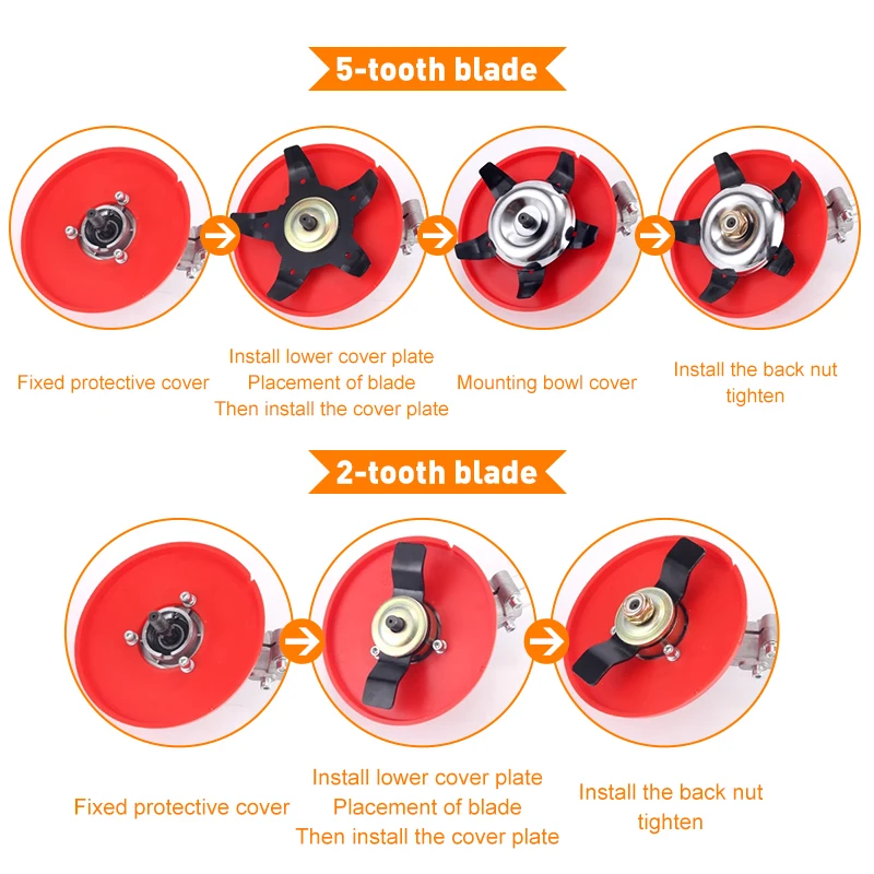 Efficient Brush Cutter Blade Universal Amphibious Weeding Disc Strong Durable Trimmer For Garden Paddy Field Dry Land Lawn Mower lawn mower trimmer blade brush cutter accessories grass trimmer blade