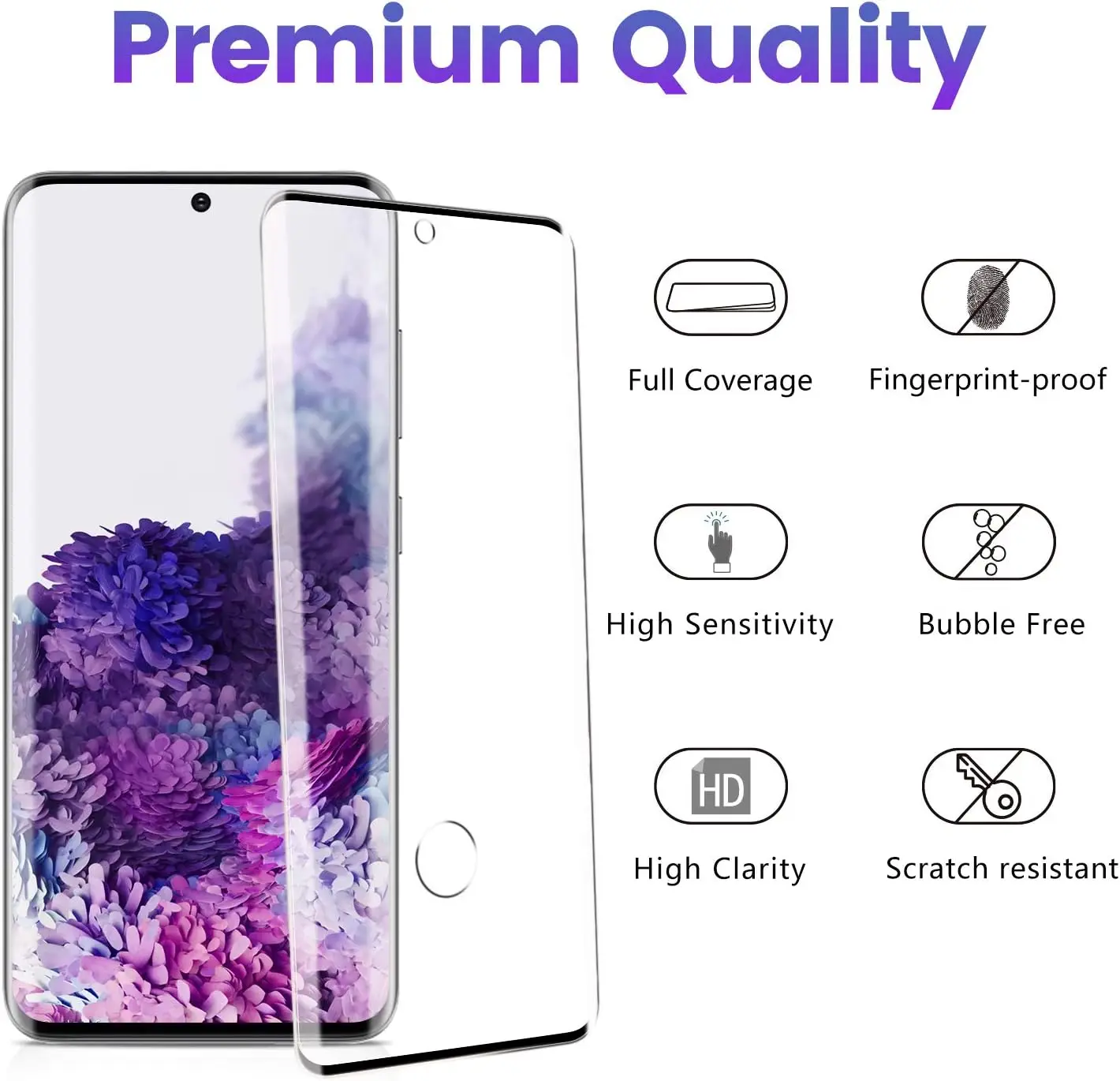 Premium Tempered Glass Screen Protector - Ultimate Smartphone Protection