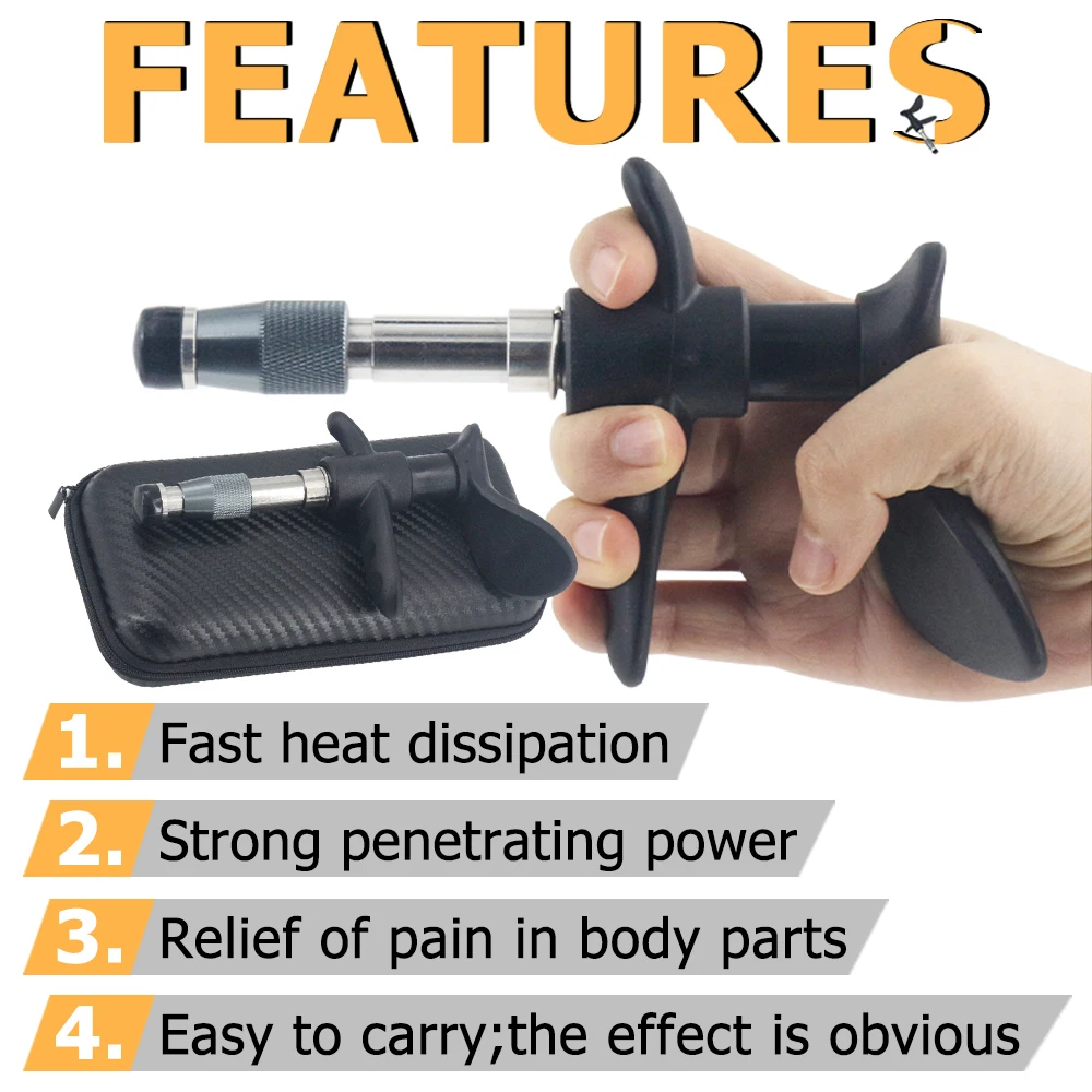 300N Chiropractic Adjusting Gun Spine Massage Tools Therapy Correction Spinal Limb Pain Relief Manual Body Massager New 2025