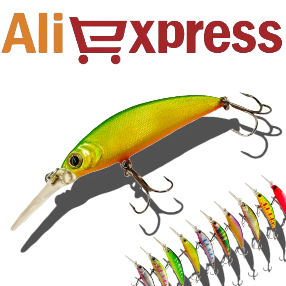 Langsam sinkender Minnow Ima Sukari 50S Jerkbait 2026 50 mm 5 g Wobbler Angelköder Künstlicher harter Köder für Karpfenforelle Bluegill Bass