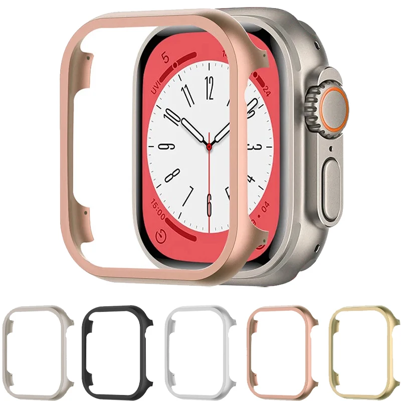 Premium Aluminum Alloy Metal Bumper Case for Smartwatch Protection