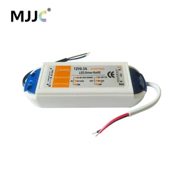 Universal DC12V LED Power Supply Transformer Adapter - Efficient AC to 12V Converter for LED Strip Lights