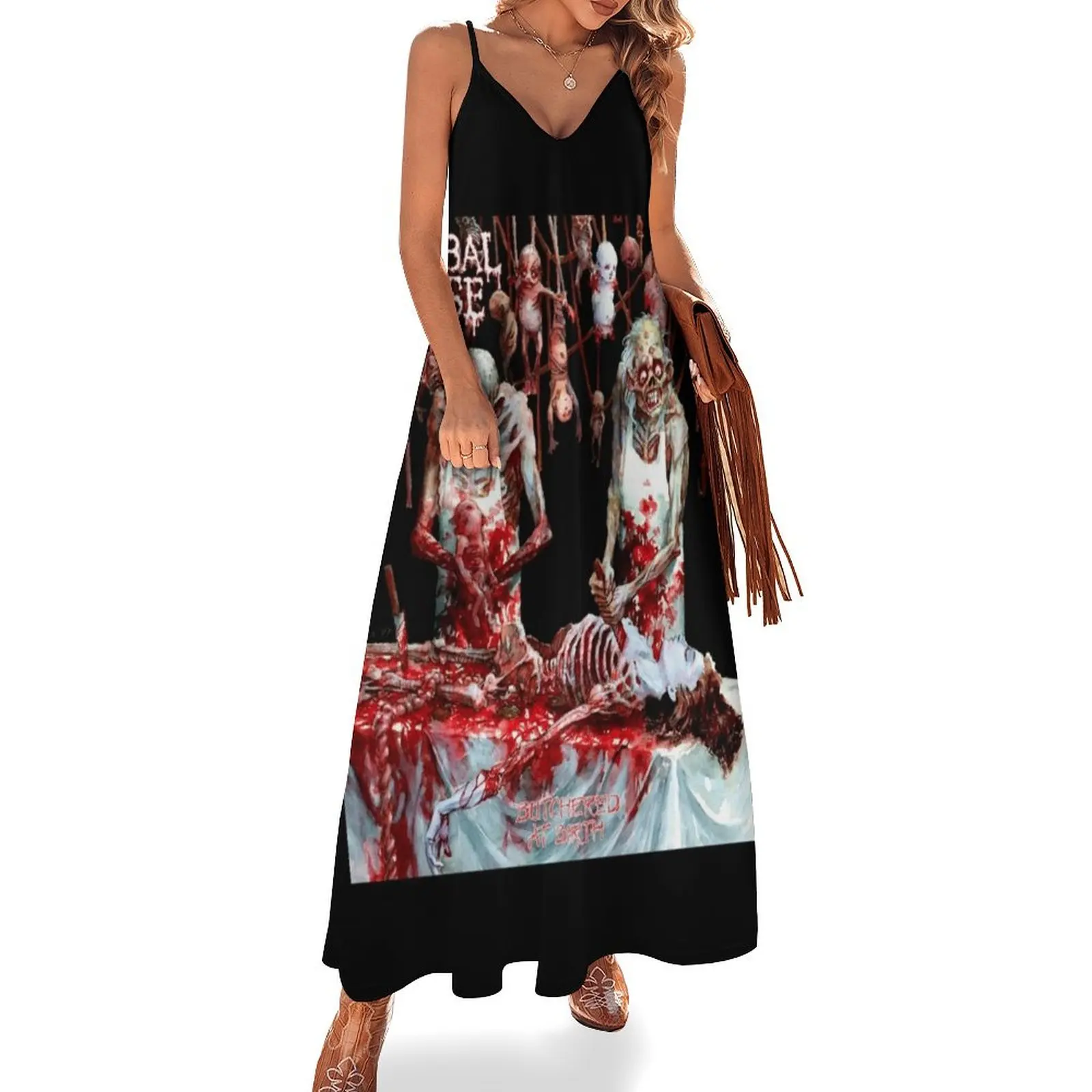

Cannibal Corpse butchered at birth Sleeveless Dress Woman clothes women formal occasion dresses