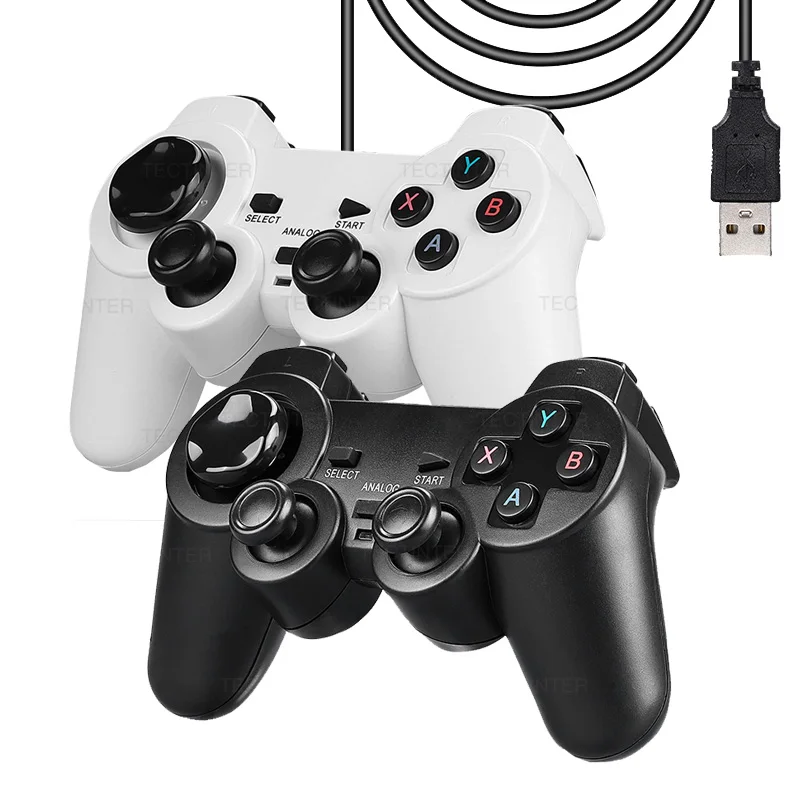 USB Wired Controller For Sony Playstation 3 Double Vibration