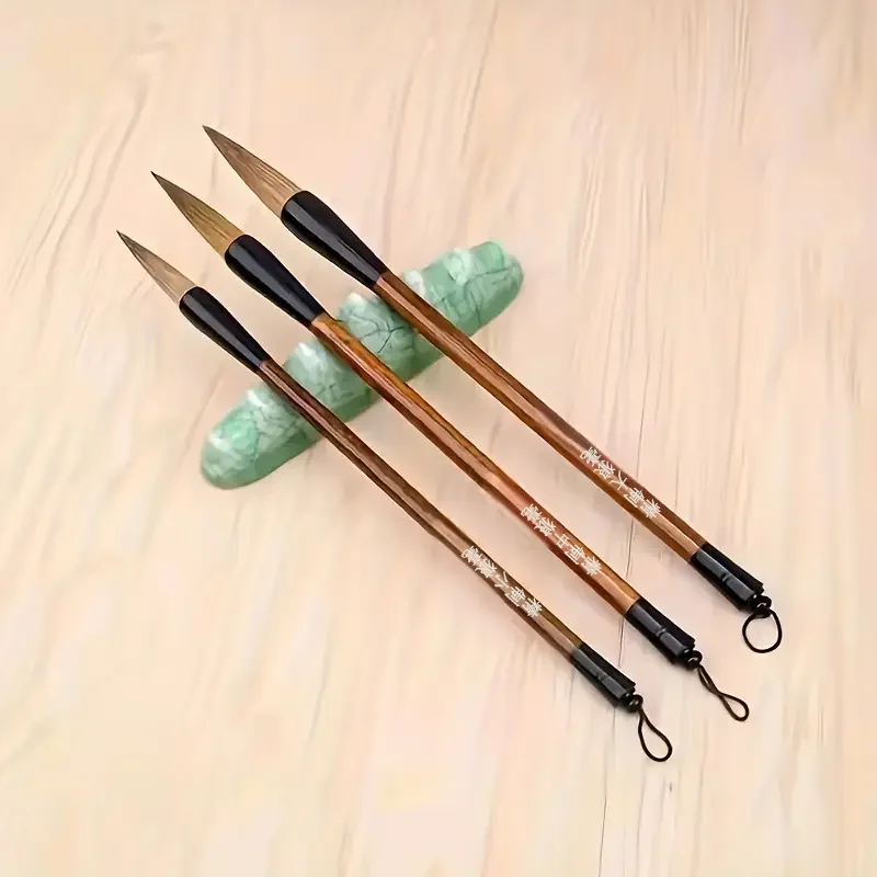 High Quality Chinese Calligraphy Brush - Traditional Chinese Painting Brush - Soft Bristles, Durable Handle - For Beginners 5