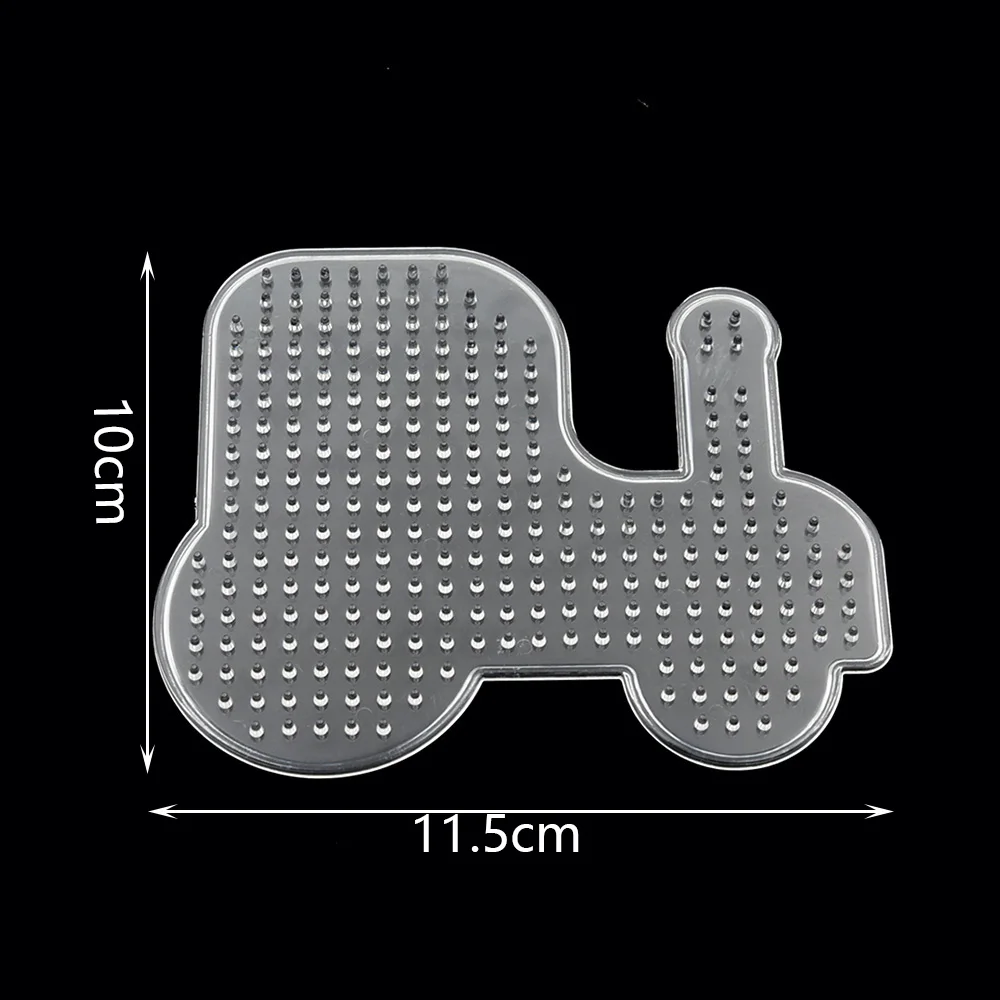 Colorful DIY Beads Tool Educational Puzzle Pegboard Template