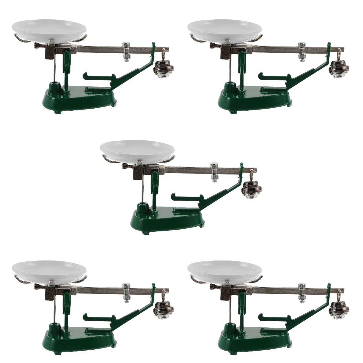 

Dollhouse Mechanical Scale Accessories Mini Decoration Miniature Fake Balance Mold Model Retro Metal