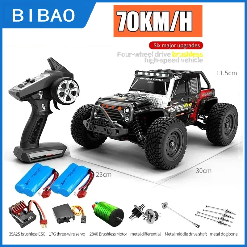 

Rc Cars 16103Pro 50km/h or 70km/h with LED 1/16 Brushless Moter 4WD Off Road 4x4 High Speed Drift Monster Truck Kids Toys Gift