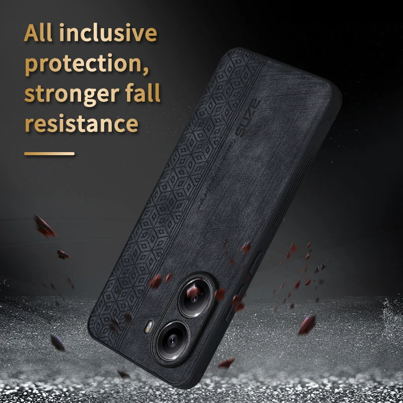 Premium Soft PU Leather Protective Back Cover