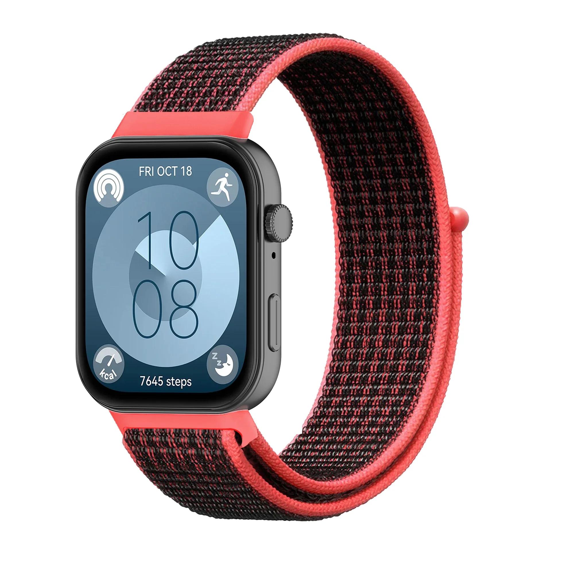 Nylon Loop Adjustable Sports Strap - Smartwatch Wristband Accessory