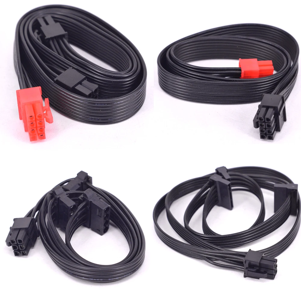 PCI-E IDE PATA SATA кабель питания GPU 8Pin до 2 портов 6 + 2Pin для TT Smart SE 530 Вт 630 Вт 730 Вт полумодульный