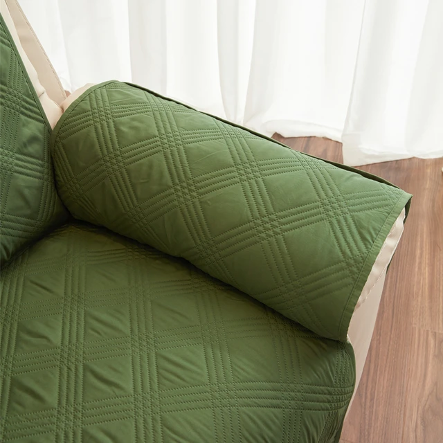 Jacquard Főfedél-Kanapé Fedőfedél Borító Zsebekkel - Image 4