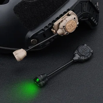 WADSN 전술 Airsoft 헬멧 빛 프린스턴 부드러운 랜턴 IR 빨간 점 LED 손전등 Tec Mpls 3 LED 가벼운 무기 소총 램프