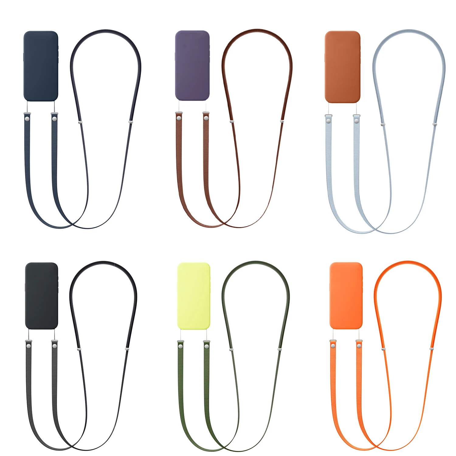 Magnetic Crossbody Phone Case Lanyard with Adjustable Neck Strap - 2025 Edition