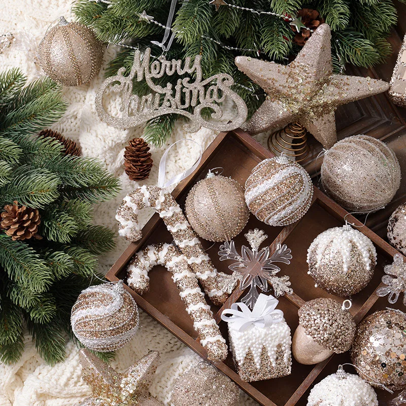 

Шампанское, украшения для рождественской елки, шары, украшения для рождественской елки, подвесные шары, рождественские украшения для дома, Новогодний подарок