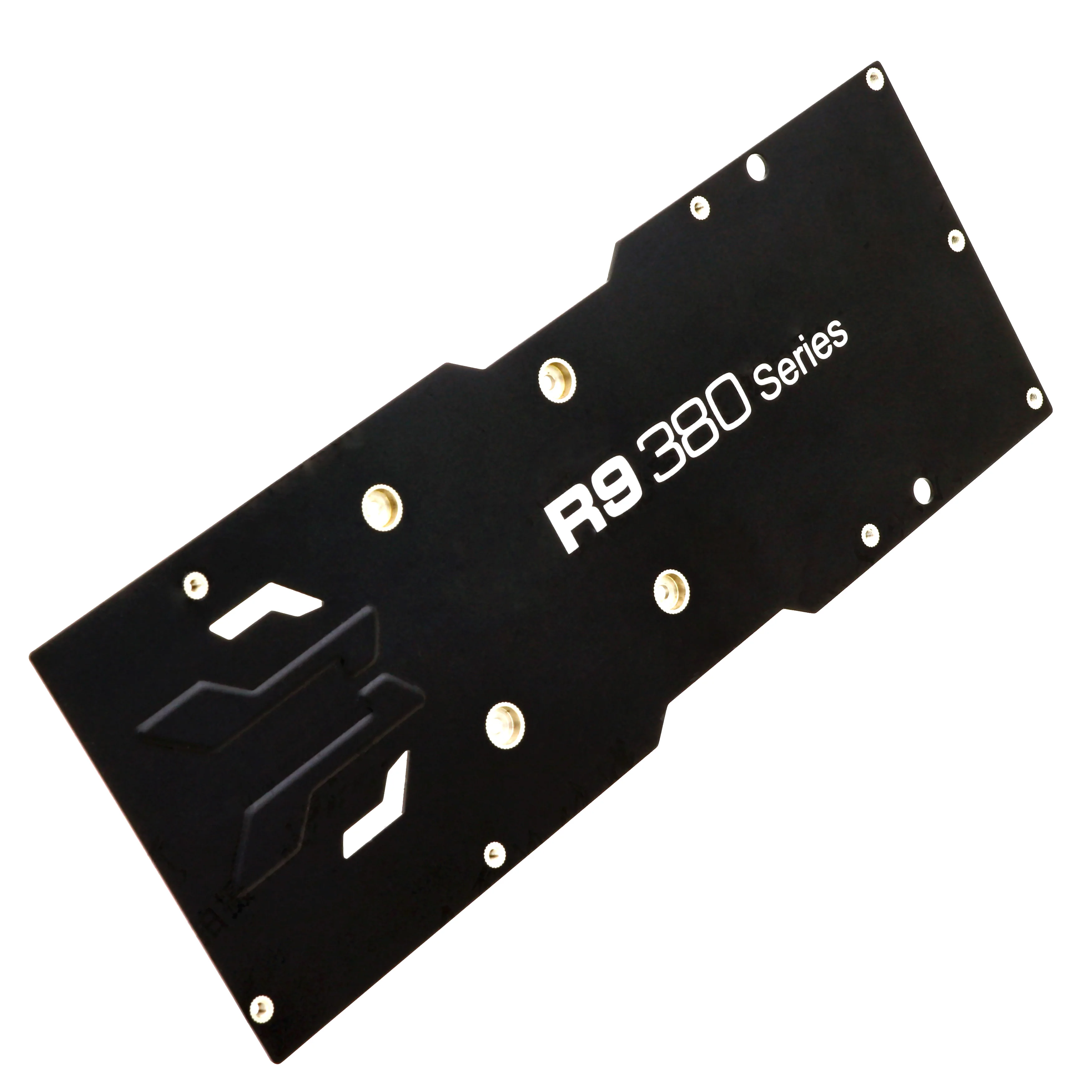 

Backplate For Powercolor R9 380X 280X 290X 390X Series Graphics Card Backplane Aluminum Alloy Metal Backplane