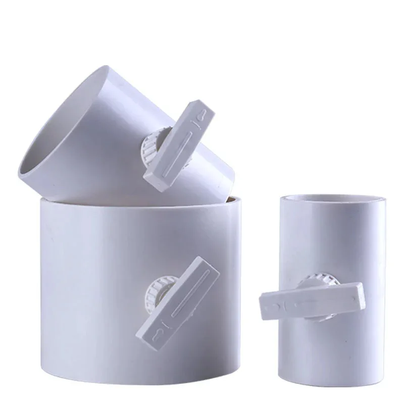 

1PC Pipe Air Valve Regulating Manual Operation Switch Check Valves kitchen Bathroom Plumbing Exhaust Outlet Home Improvement