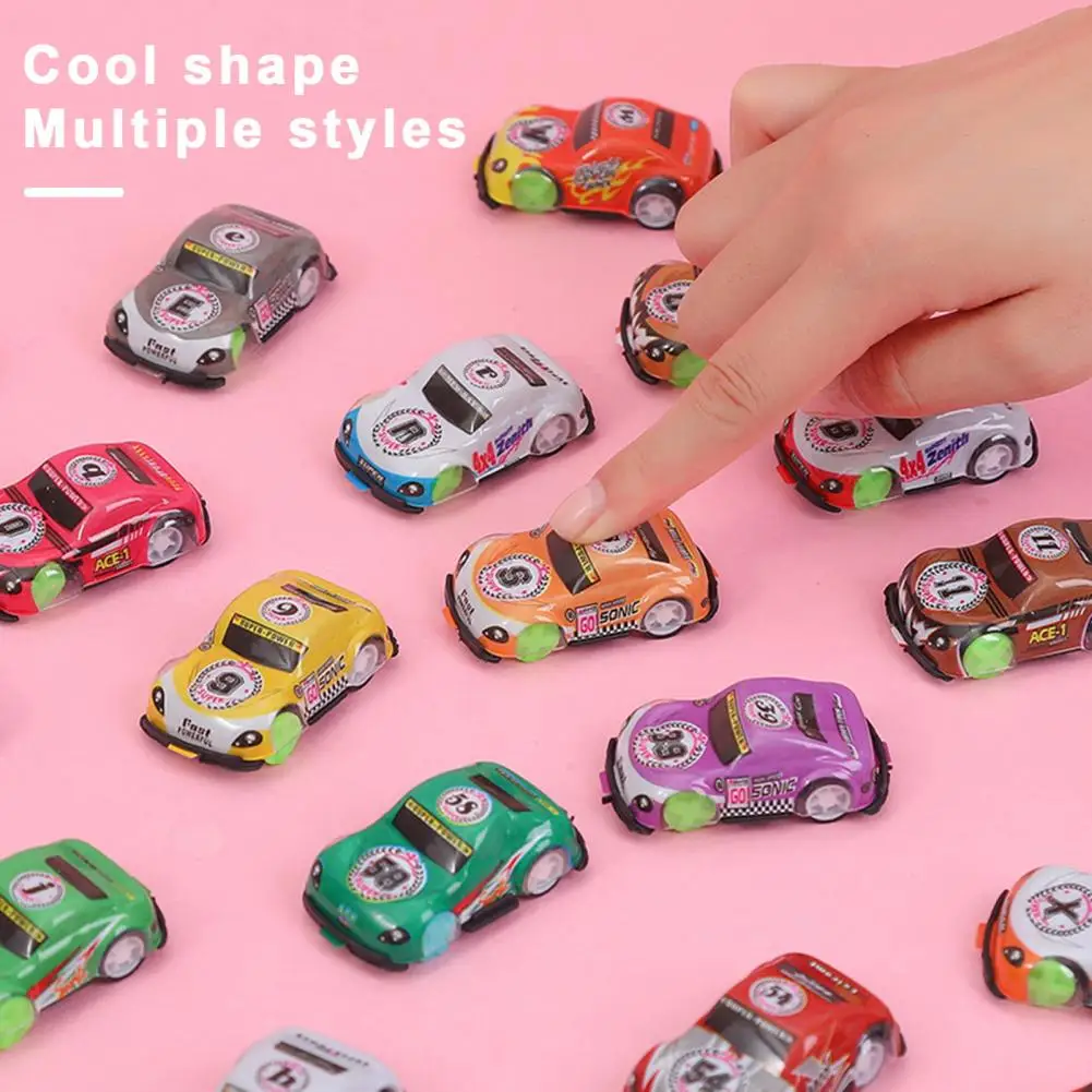 

Inertia Toy Car Toy Set of 5 Cartoon Pull Back Car Toys for Kids Party Favors Inertia Toy Cars with Printed for Birthday