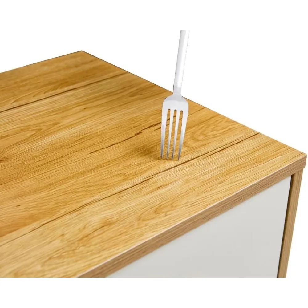 CABINET WOOD MDF BOARDS, 9 Drawers Dresser, WOOD COLOUR 6