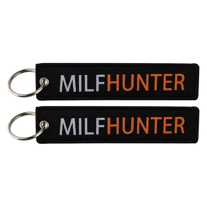 1pcs Computer Pop-up Window Quotes Embroidered Keys Tag Keychains For Motorcycles Backpack Fashion Key Ring Accessories Gifts - Image 51