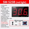SNDWAY SW-525B 130dB Wall Mounted Handheld Fast Response Sound Noise Level Meter Digital Data Storage 6