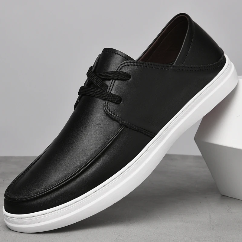 

Breathable Men Casual Shoes Versatile Sneakers New Lace-Up Man Flats Summer Loafers Men Slip on Shoes Lightweight Driving Shoes