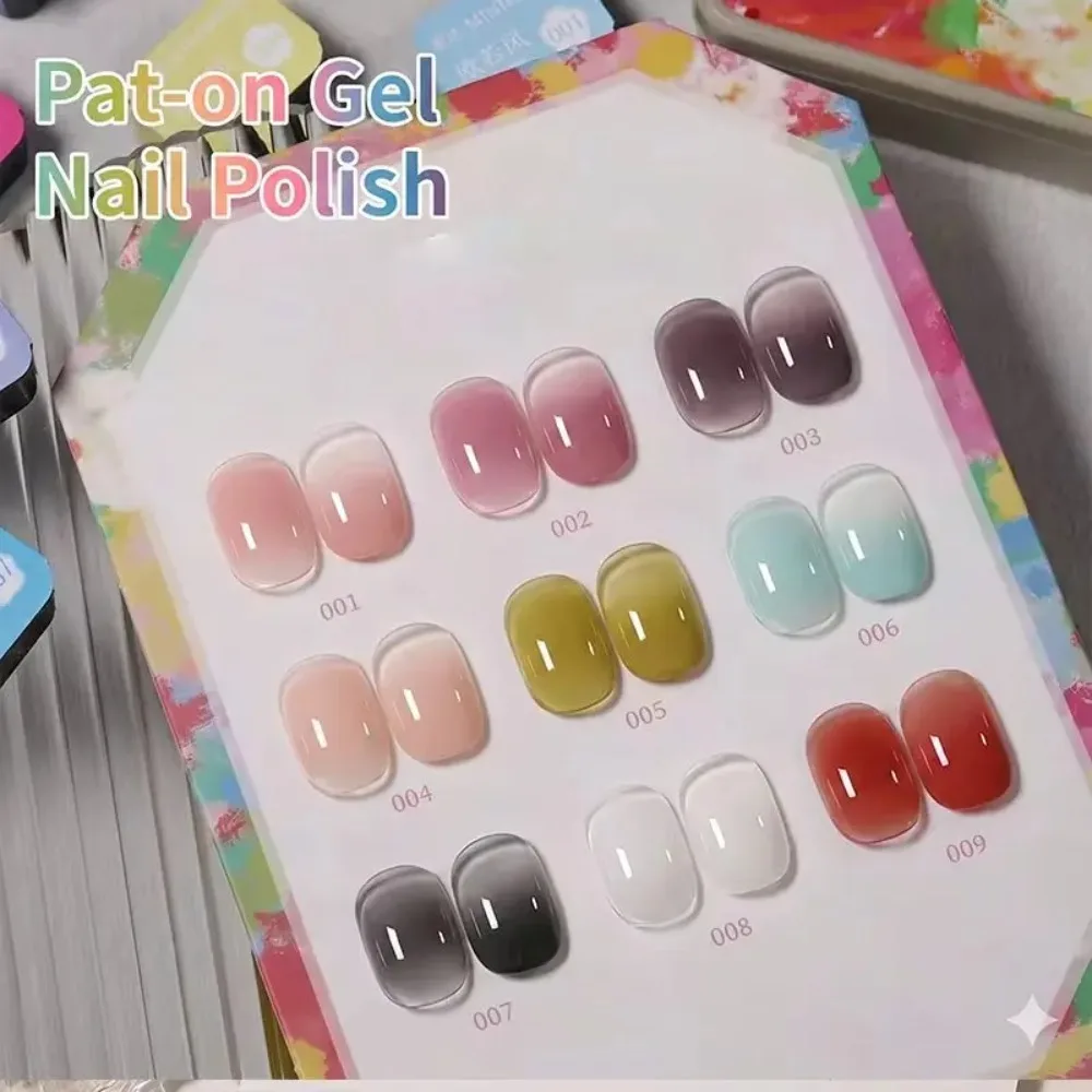 9-color solid gradient high-saturation blush nail polish, French manicure gel, suitable for nail technicians and beginners. - 5