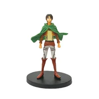 مجسم أنمي هجوم العمالقة ليفاي أكرمان 15 سم | Attack on Titan Levi Ackerman Action Figure 15cm
