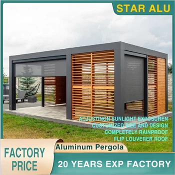 Motorized Aluminum Pergola System 1