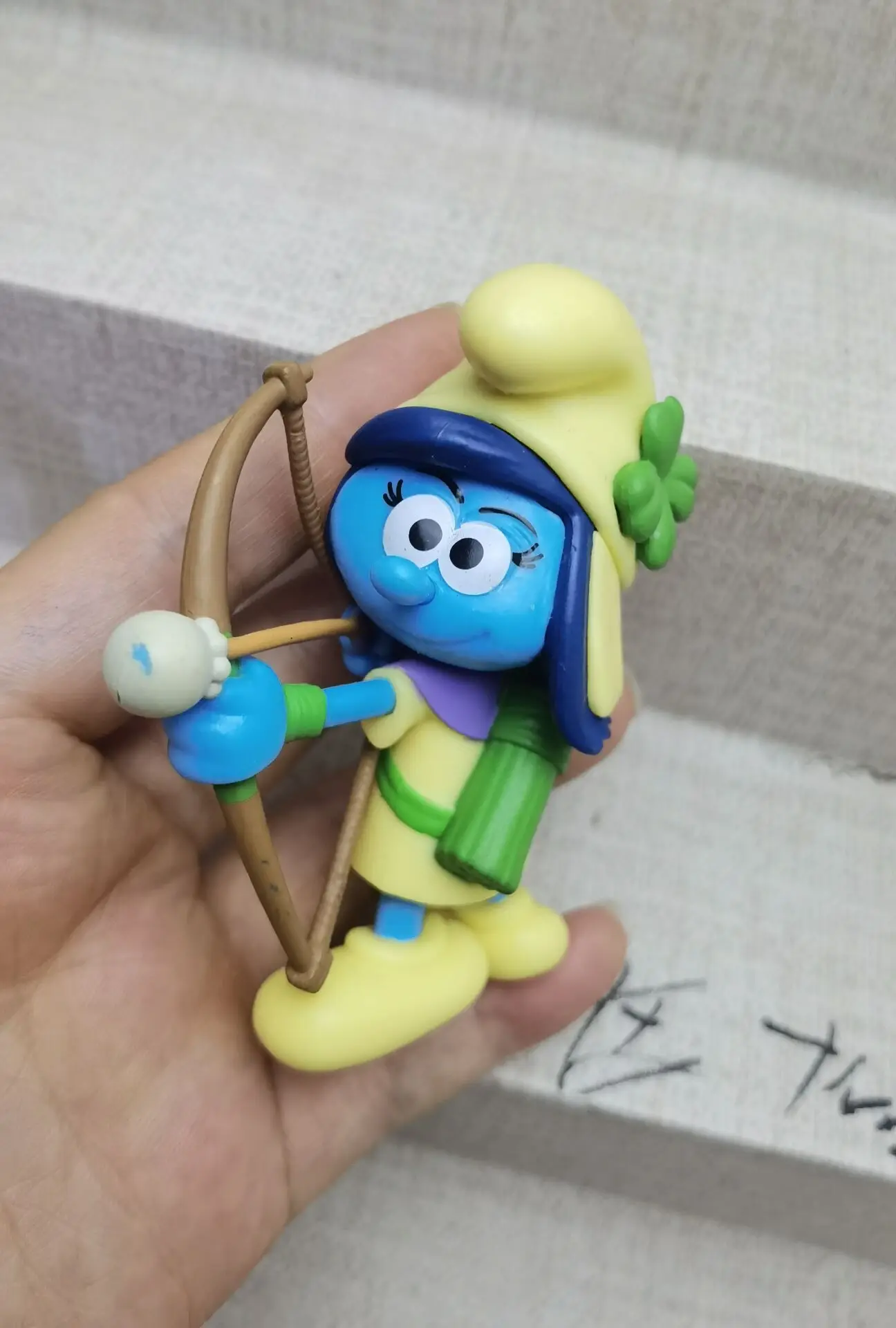 12pcs Cartoon Smurfs Figure Toys Smurfing Anime PVC Model Toys