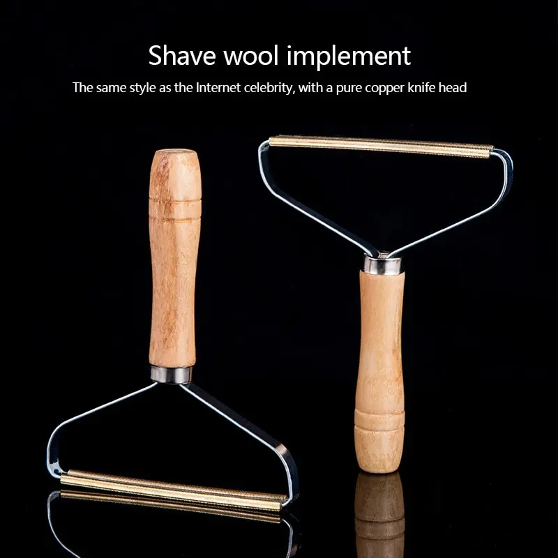Popular Online Same Style Hair Scraper Hair Remover Copper Brush Head Ball Remover Clothes hair scraper