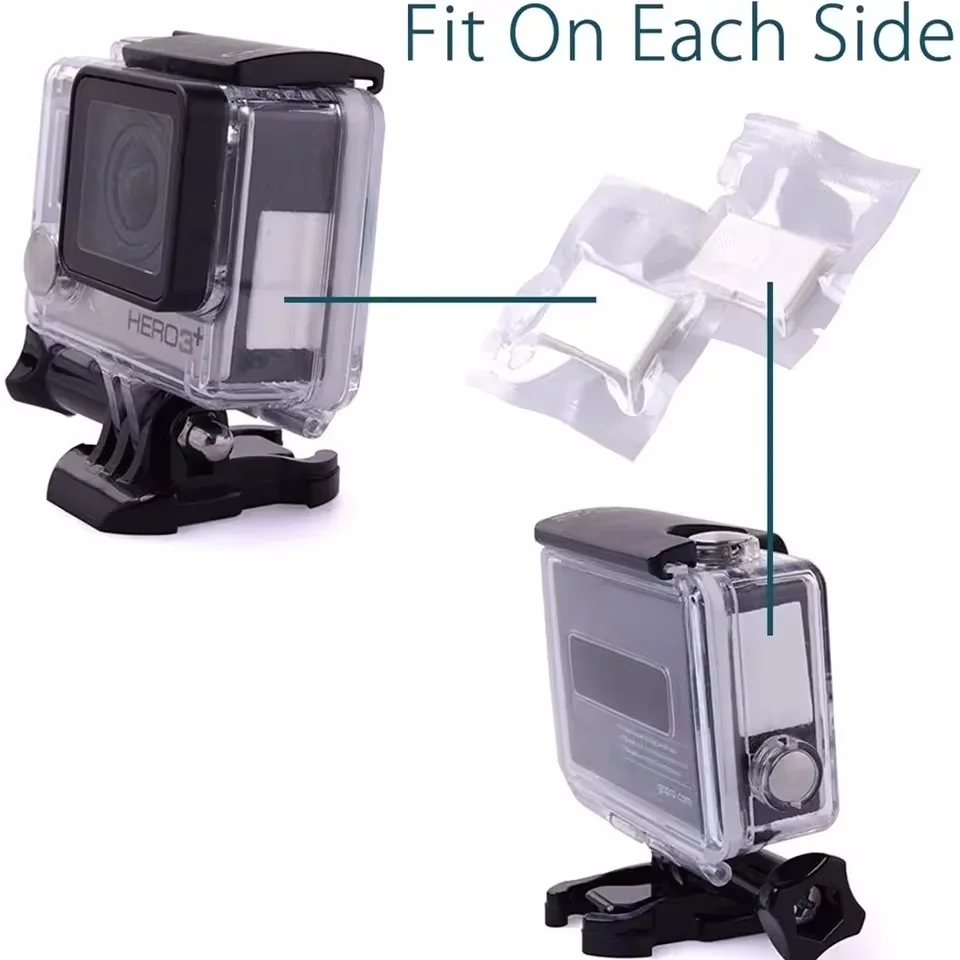 12 inserts antibuée réutilisables pour GoPro Hero 9 8 7
