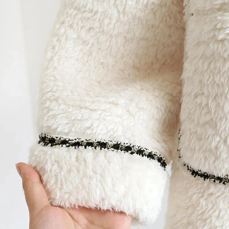 Autumn Winter Warm Flannel Pajamas Set Women Pyjamas Sets Thick Coral Velvet Long Sleeve Soft Home Wear Clothes for Women