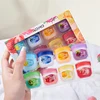 4/8pcs Fruit Series Lip Balm Set Moisturizing Refreshing Non-sticky Anti-Cracked Vaseline Lip Balm for Lips Skin Care 1