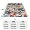 South Park- Tweek X Craig Collage Blankets Flannel Lightweight Sofa Throw Blankets For Couch Bedding Office Throws Bedspread 3