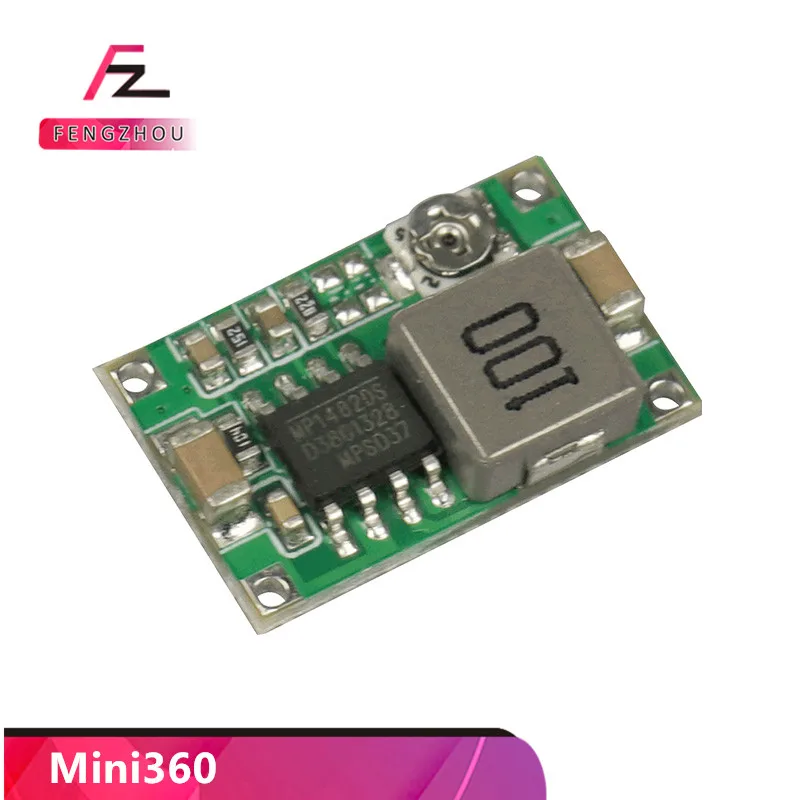 Mini360 Rc Airplane Module Mini 360 Dc Buck Converter 2A Step Down Module 4.75V-23V A 1V-17V 17X11X3.8Mm Nuovo Lm2596
