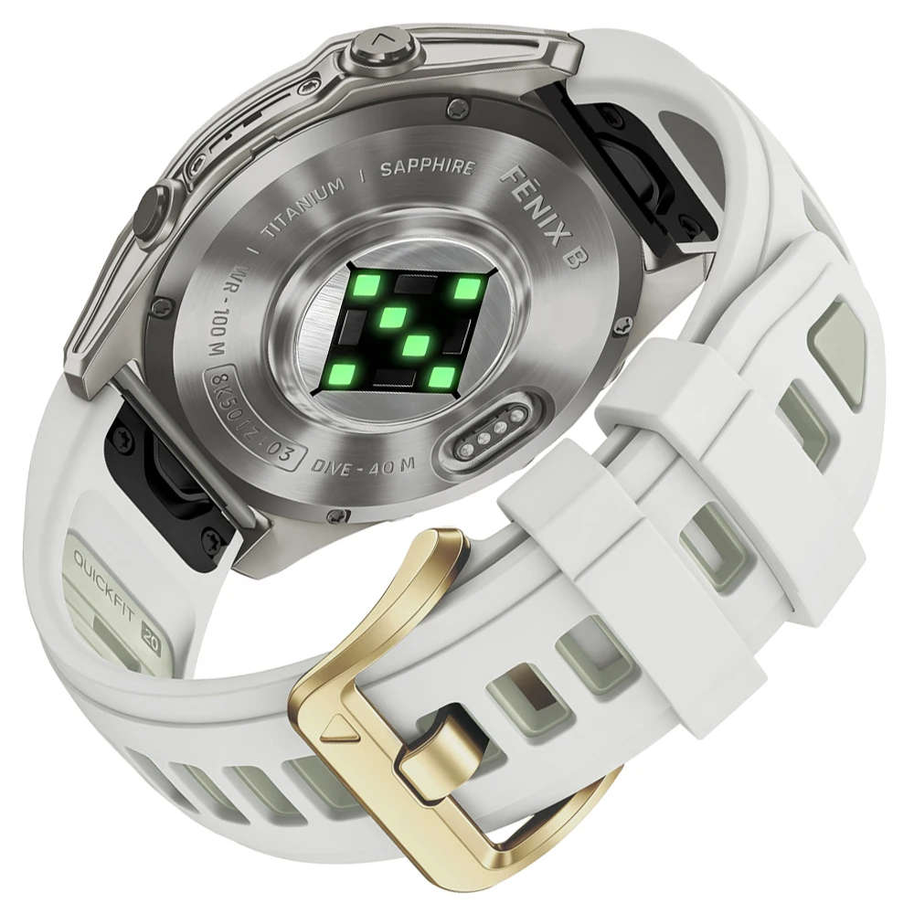 Enhanced Silicone Quickfit Watch Band – 20mm Strap