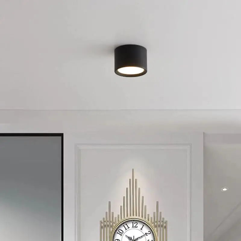 DC12V 표면 장착형 LED 다운라이트 5W 7W 9W 12W 18W 드라이브리스 LED 천장 스포트라이트 북유럽 모던 실내 조명