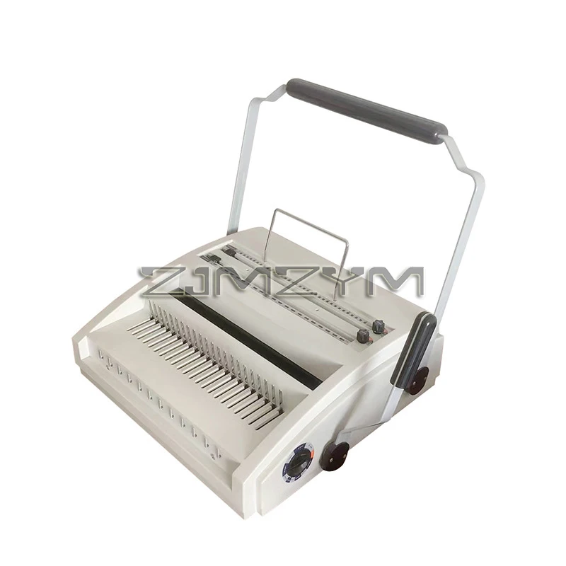 수동 나선형 와이어 바인딩 기계, 금속 펀칭 구멍, 사진 앨범, A4, A5 종이 바인더, 구멍 3x8mm, 4x4mm 제본기 스프링