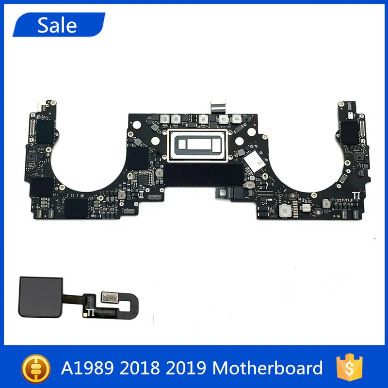 

Sale A1989 Laptop Motherboard For MacBook Pro Retina 13" 820-00850-A 820-00850-07 Logic Board 2018 2019 8G 16G 256GB 512GB 1TB