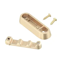 Wall Hooks Clothing Hook Cloak Folding For Bathroom Hangers Invisible Minimalist Multi-purpose Use Aluminum Alloy 1