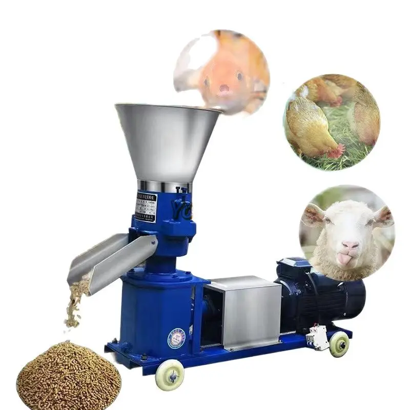 

Небольшая мельница для гранул, гранулятор для животных, курицы, рыбы, свиньи, козы, крупного рогатого скота, Cat