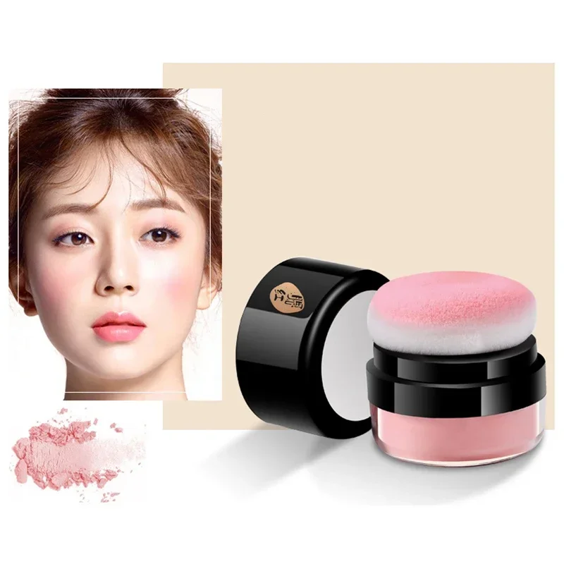 4 Colors Matte Blush Makeup Palette Mineral Powder Red Rouge Waterproof Long-lasting Natural Cream Cheek Tint Blush Cosmetic powder blusher,blush powder,blush plate,blush cream,cream blusher,facial blusher