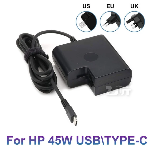 20V 2.25A 45W USB-C TYPE-C AC Adapter Laptop Charger For HP Elite x2 1013  G3 EliteBook 1030 G3 G4 1040 G5 G6 x360 power supply - AliExpress