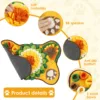 Pet Snuffle Mat Anti Slip Dogs Sniff Pad Soft Polyester Interactive Dog Treat Dispenser Mat for Pet Smell Training & Slow Feeder 3