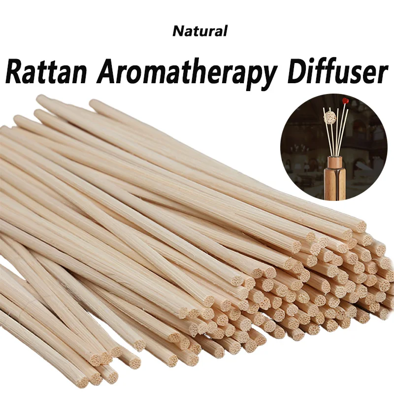 Natural Rattan Aromatherapy Diffuser Refill Sticks for Home Decor
